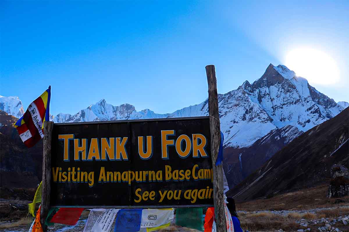 why is annapurna base camp famous